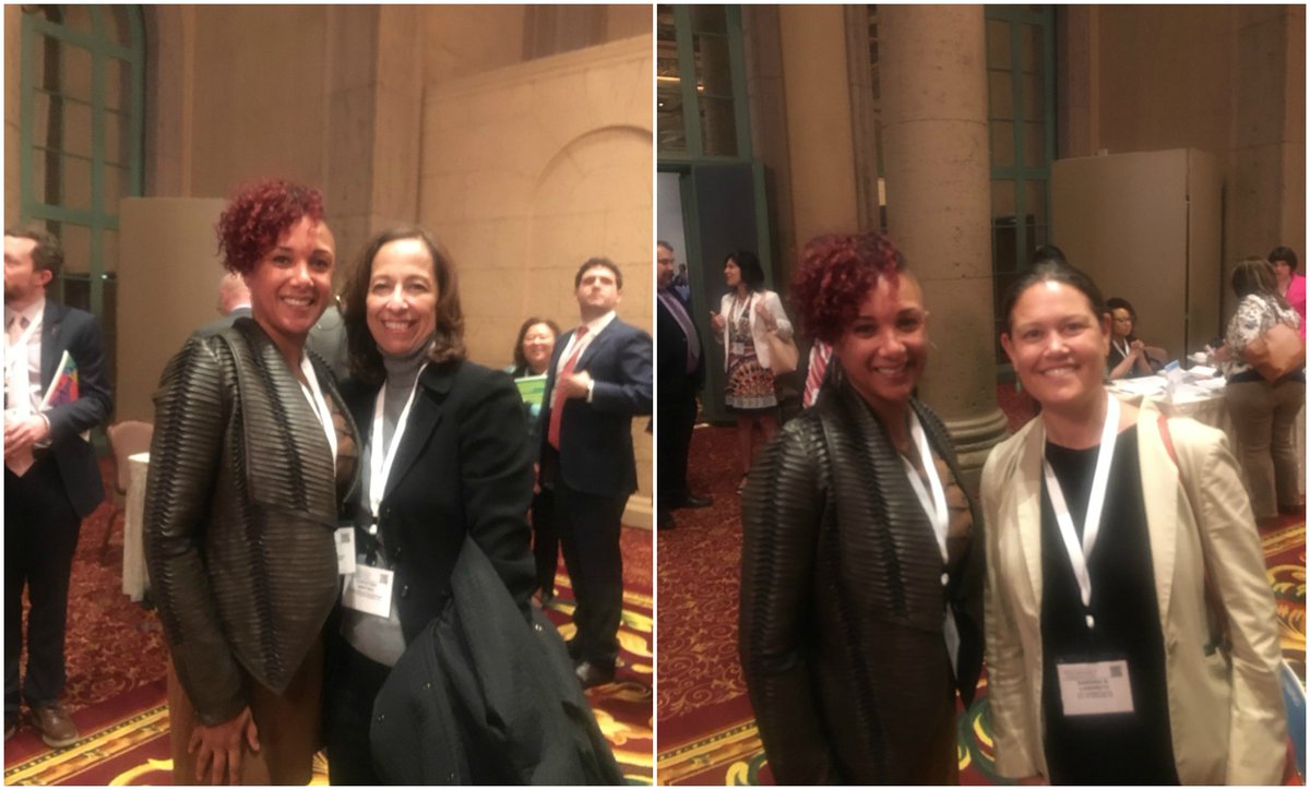 TheHawkinsCo's tweet photo. One of the best things about attending the Summit on Government Performance & Innovation was running into some of my favorite clients; Sabrina Landreth from @Oakland and Christina Winting from @santamonicacity @governing @living_cities @Citi @bsbyers #AccelerateThis #GovLive https://t.co/55FmXHQDbr