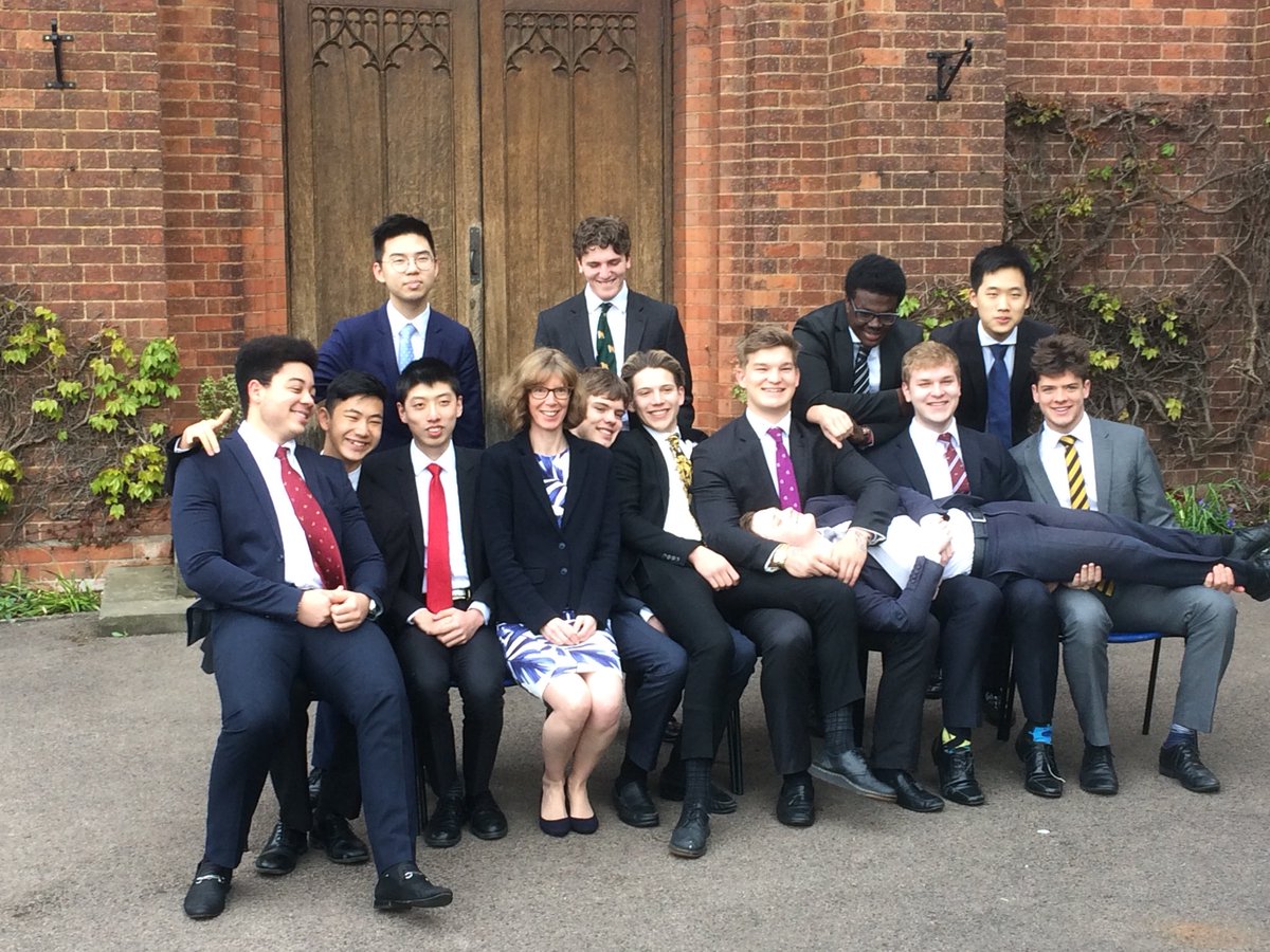 Last official Gate House photo for these lovely boys and Mrs T. #gatelife <a href="/DeanCloseSchool/">Dean Close School</a>
