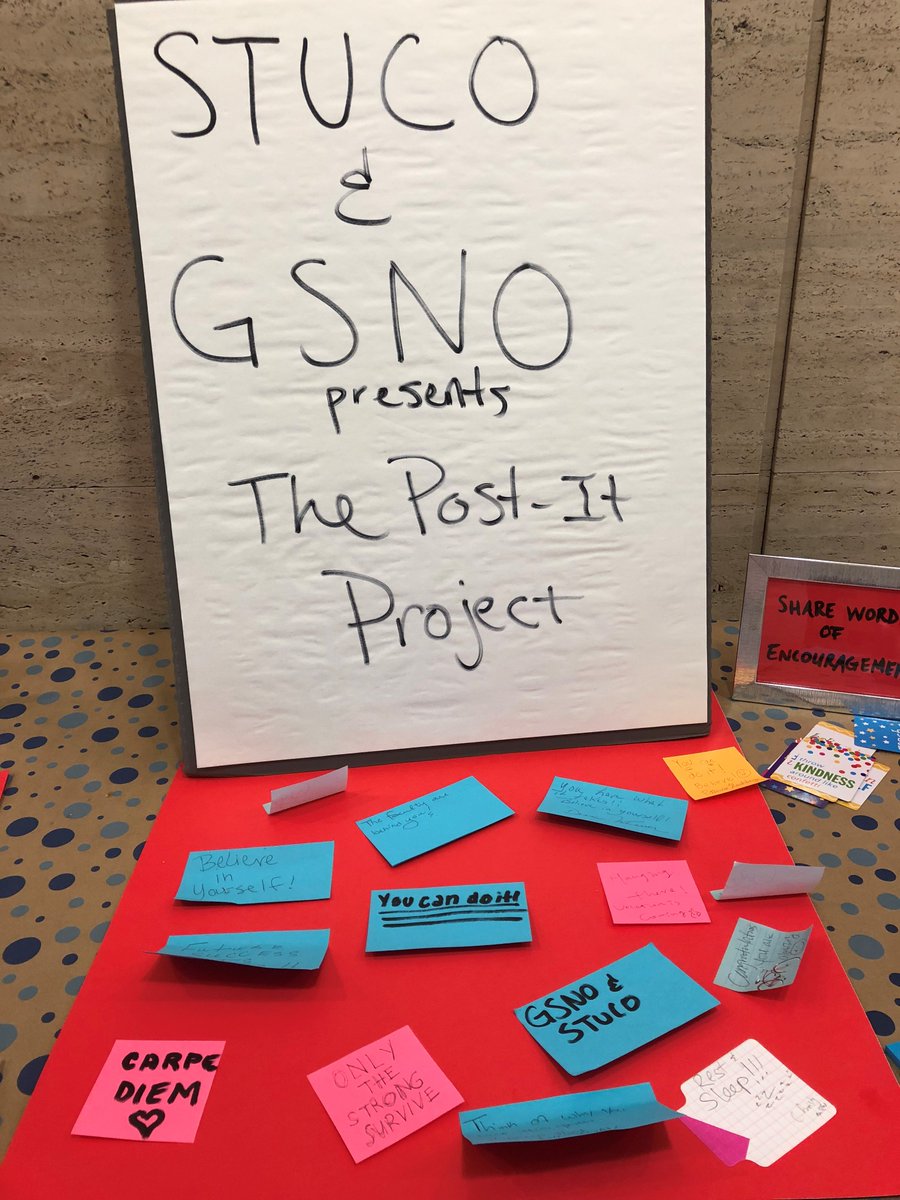 UICnursing's tweet photo. We're loving these post-it sized #wordsofencouragement in the @UICnursing lobby, brought to you by STUCO and GSNO. #Finalexams #Finalspush #youcandoit @ThisisUIC @UICNews @UIC_Alumni https://t.co/AViRf8dHwQ