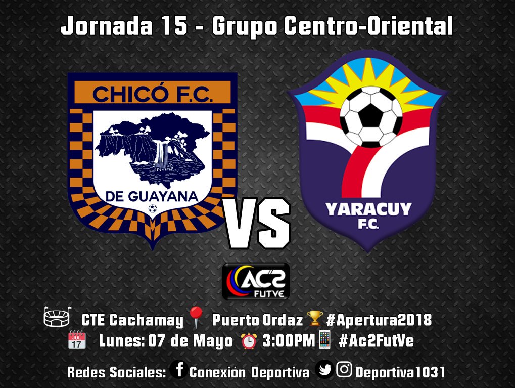 Deportiva1031's tweet photo. Tenemos este sábado los resultados y toda la previa de los partidos a realizarse en Guayana:

🔥 #SanFelixFC vs @MinerosGuayana "B"
🔥 @FundacionAIFI vs @atleticorosciof
🔥 @MinerosGuayana vs @DeportivoLara
🔥 @chicodeguayana vs @YaracuyFC 

👇 Chequea y asiste! https://t.co/SW6KwMCqJ0
