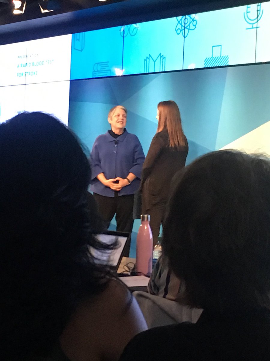 UCRGradSuccess's tweet photo. Fun chat with #UC President Janet Napolitano. #TeamJessica #GradSlam2018 #UCRGradDiv https://t.co/SSssS0vXKj