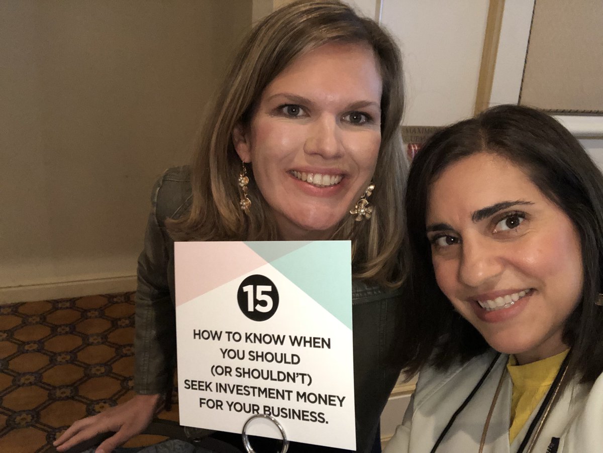 yasinem's tweet photo. Ready for our how to session at #mom2summit! Come join us at table 15 to talk about investors for your business!! https://t.co/yQXwJk1HbE