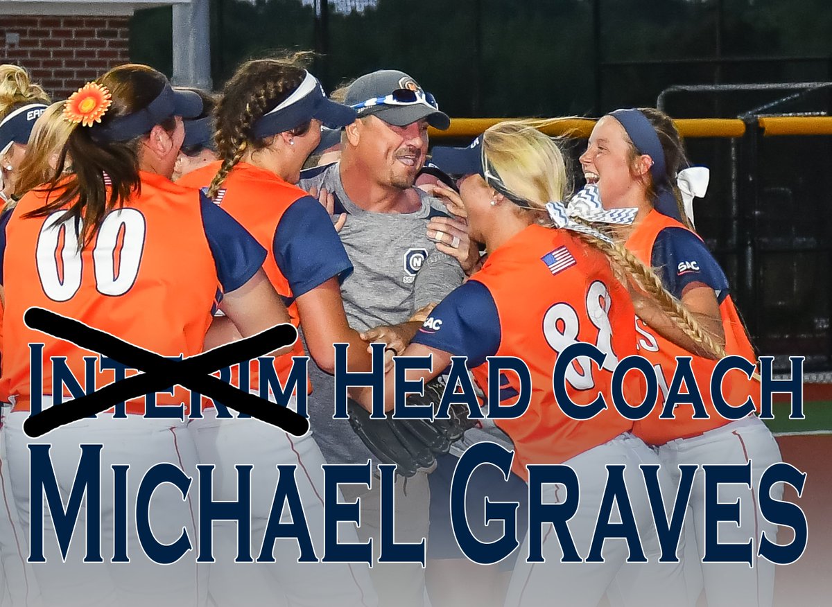 CNathletics's tweet photo. The interim tag has been removed, Michael Graves is @cnsball's new head coach. https://t.co/aKuj6ZVD6Y