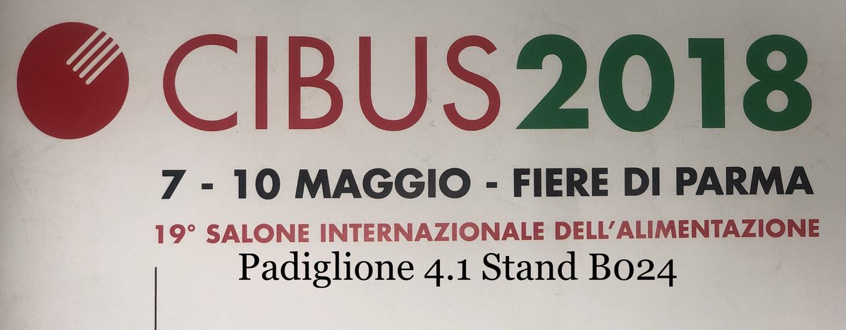 <a href="/CibusParma/">Cibus International Food Exhibition</a> ci siamooooo!!!