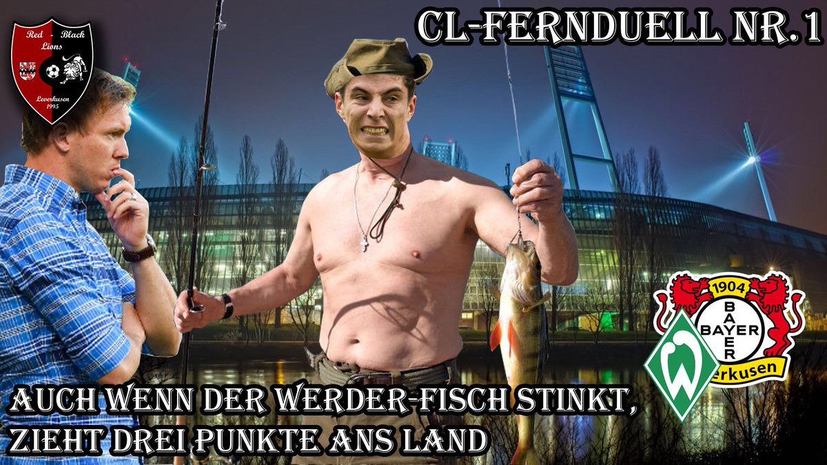 RBL_Lev's tweet photo. Angler Havertz ist guter Dinge - Nase zu und durch! 3 Punkte für die Königsklasse!

#SVWB04 #SVB #Leverkusen #Werkself #Bayer04 #Bayer04fussball #stärkebayer #Farbenstadt #RBL95 #finallyred https://t.co/TSwDRHVmaf