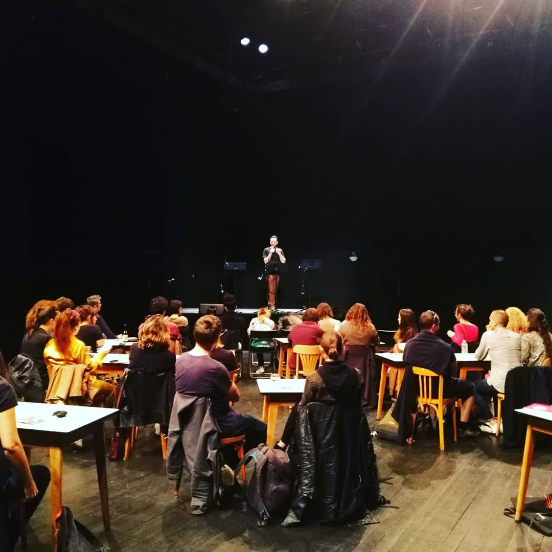 Ce soir <a href="/TexteEnCours/">Texte En Cours</a> 2018 
au <a href="/ThtrelaVignette/">Théâtre la Vignette</a> <a href="/univpaulvalery/">Université de Montpellier Paul-Valéry</a>
dans le cadre de #Novofestivaldelacréationétudiante <a href="/univpaulvalery/">Université de Montpellier Paul-Valéry</a> 
Organisé par #CCUUPVM3
#montpellier
novofestival.fr