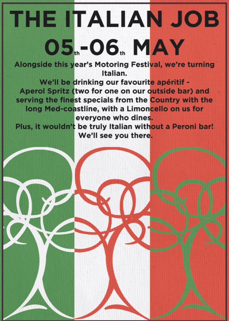 The One Elm (@theoneelm) on Twitter photo This weekends fun! @StratfordFOM <a href="/Stratforward/">Stratford Upon Avon BID</a> Peroni wagon in the car park! 2-4-1 on <a href="/AperolSpritzUK/">Aperol Spritz</a> and a free limoncello with all mains! #BankHolidayWeekend This weekends fun! @StratfordFOM <a href="/Stratforward/">Stratford Upon Avon BID</a> Peroni wagon in the car park! 2-4-1 on <a href="/AperolSpritzUK/">Aperol Spritz</a> and a free limoncello with all mains! #BankHolidayWeekend