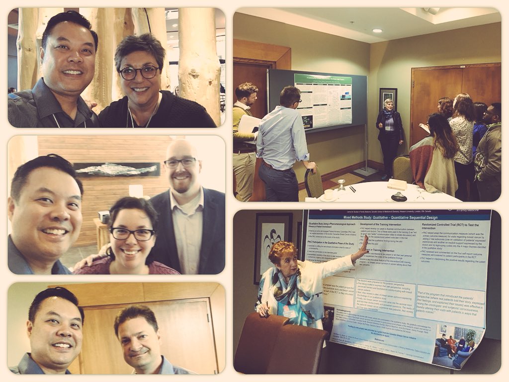 rb33canada's tweet photo. Had wonderful morning session w/ @TUTOR_PHC trainees, Mentors &amp; #PatientAdvisor Lorraine Bayliss @UniteSoutien #PatientEngagement @SimoneDahrouge @PHC_PERC @rycaquino @wankahp @BrianneJW0 @jk_kueper @vader_kyle @ABC_SDM @dponka @Nicola_McCleary #TUTOR2018 @TourismeWendake #Quebec https://t.co/BSxXGkWO2w