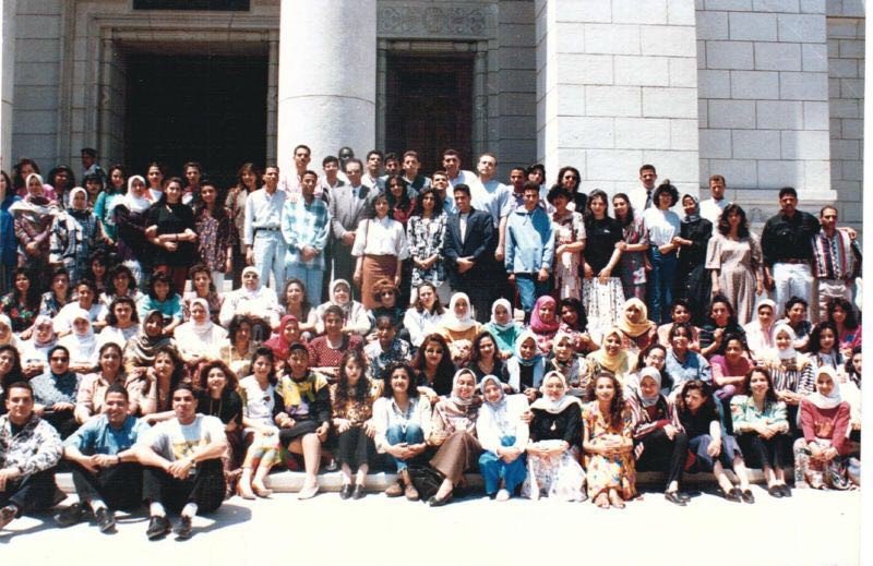 ianbremmer's tweet photo. Cairo University, English Department: 1959, 1978, 1995, 2004 https://t.co/0xMoJ2mYK6