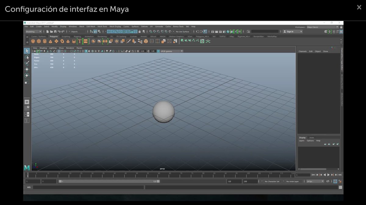 Pildorea's tweet photo. #PíldoraGratuita. ¡Aprende en 1minuto la configuración de interfaz en #Maya! CURSAZO COMPLETO de 9 píldoras por 3,90€ 💊👉🏻 https://t.co/99RKomQYFw https://t.co/RdA5OysMO3
