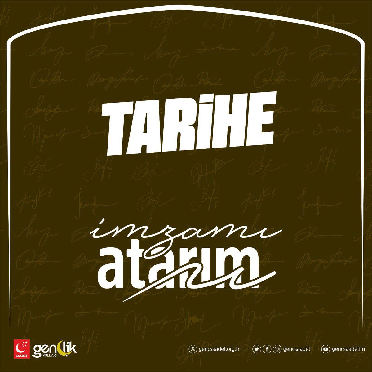 Tarihe #İmzamıAtarım
