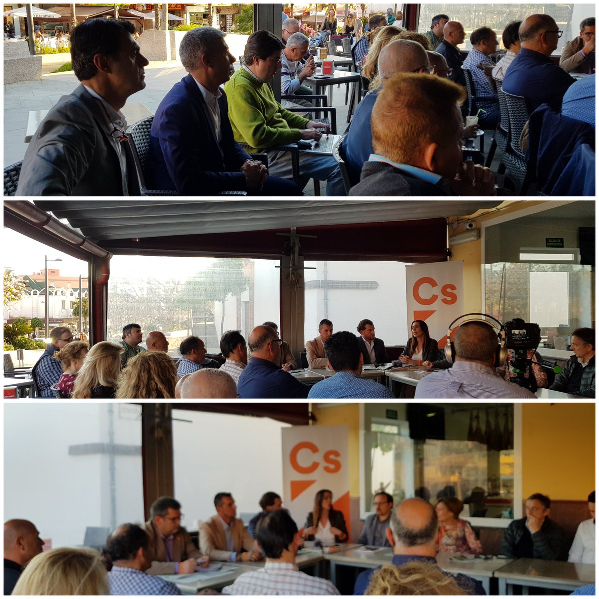 Cs_Marbella's tweet photo. Café Cs en Benalmádena.
Apoyando a nuestros compañeros con @vargasramirezja @TeresaPardoCs y @vicentemalaga.
Buen ambiente y mucha información https://t.co/aIBlSw3abs