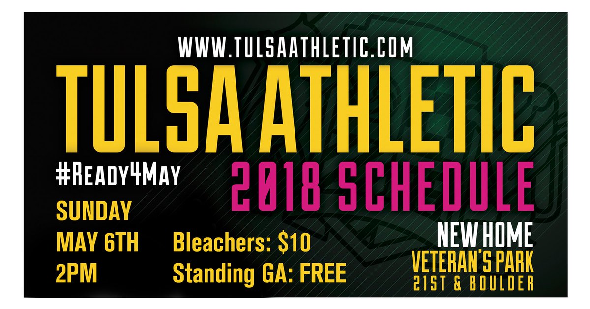 TTownSoccer's tweet photo. Thanks to @TheTulsaVoice and @RootTulsa for helping spread the word about Tulsa’s local team and soon to be Tulsa’s wildest party starting this Sunday at 2 PM! Also, be sure to download our official 2018 app, @utownapp, for up to date game day info!🍻🌮⚽️ #TTID #SundayFunday https://t.co/TwglVeL0fG