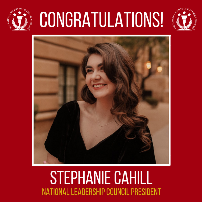 Congratulations to the new NLC president, Stephanie Cahill from Arizona State University!