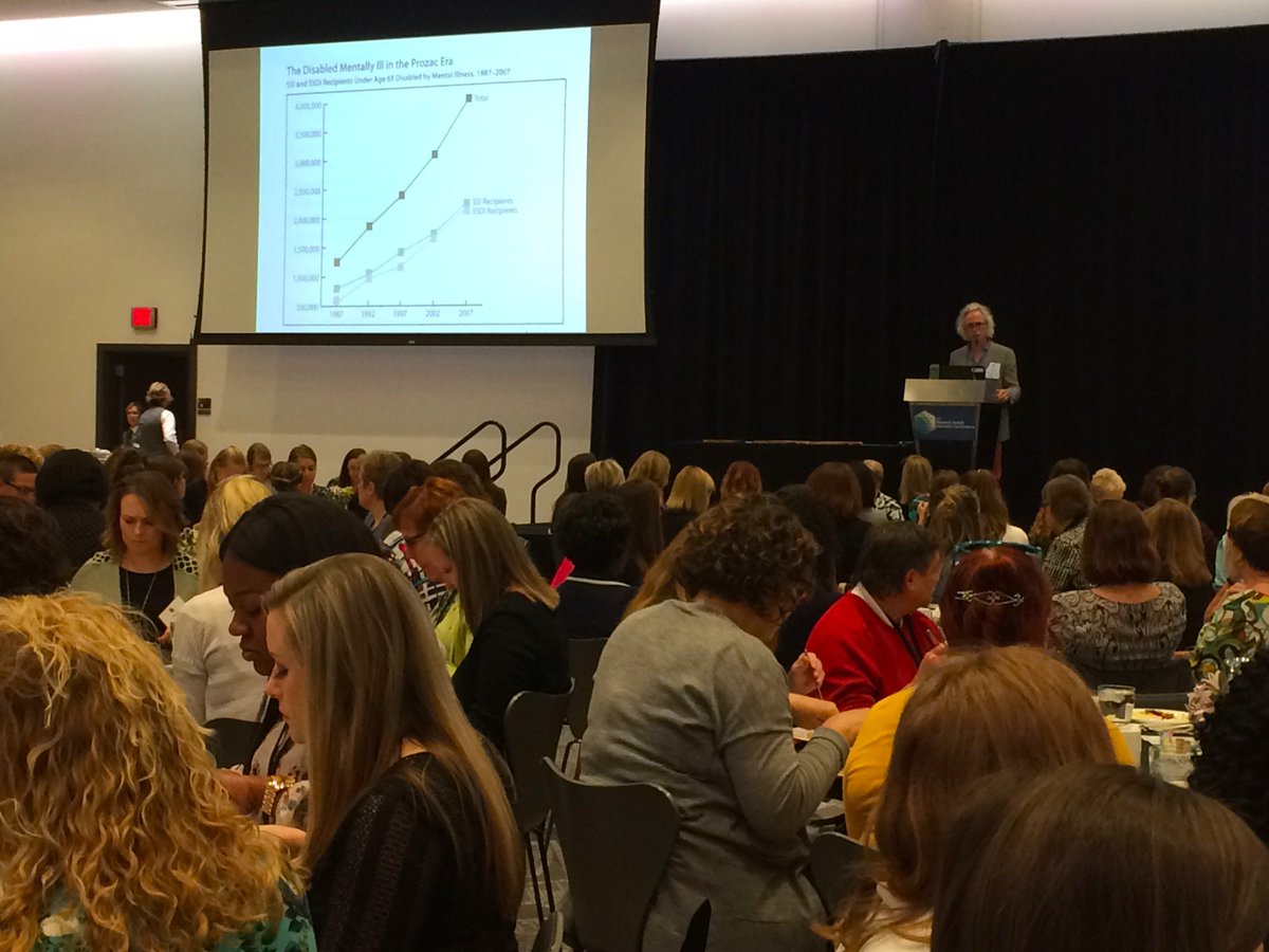 Corey Keyes presenting a keynote about the importance of promoting mental well-being in addition to treating mental illness at the National Health Outreach Conference.
#NHOC2018