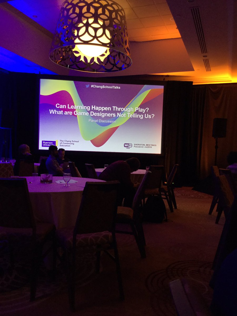 ChangTalks's tweet image. #ChangSchoolTalks #SeriousGames panel discussion is all about &apos;What are #Game designers not telling us.&apos;