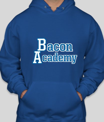 Bacon2021's tweet photo. Class of 2021! This is our new and improved class apparel! Leave your thoughts below- do you like them? There will be a poll up soon where you can say if you'd like to buy them or not. (There are also the same sweatpants from the last design included in this new apparel.) https://t.co/waCeaNc3FC