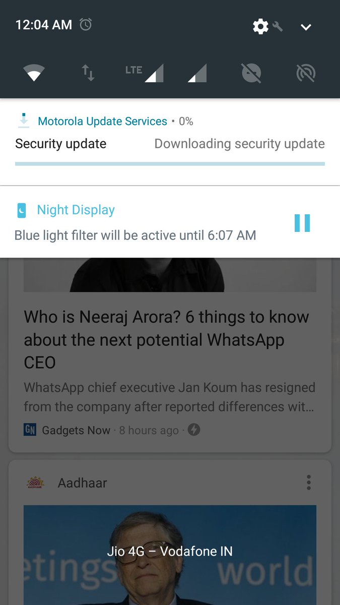 sagarkondhare's tweet image. @Moto @motorolaindia @Moto_Support Update download issue. Cant download update. Taken more than 2 hours but didn't download #moto #androidsecurityupdate #moto #motorola #motography @Lenovo_in @lenovo