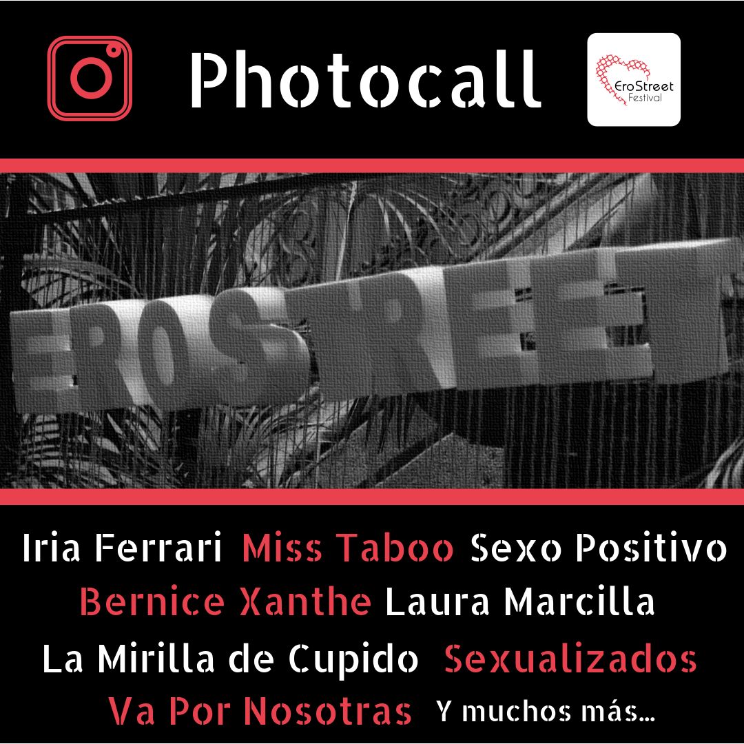 LauMarcilla's tweet photo. Nos hemos enterado hace nada de que también habrá photocall en el @ErostreetFest 📸

¿Vienes a hacerte fotos con nosotros? (Tendremos que apretarnos para caber todos en la foto 😏) https://t.co/pAETAkZHLt