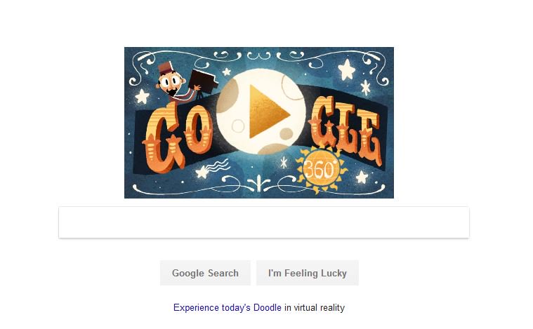 franceintheus's tweet photo. For the first time ever, to celebrate the work of French visionary Georges Méliès, @Google premiered a VR film for today's @GoogleDoodles (May 3.)
"Back to the Moon" is inspired by Méliès' iconic 1902 "A Trip to the Moon" 🌝🎥
#DoogleDoodle
>https://t.co/i7aC3yLuG1 https://t.co/AKHqTF3Nuo