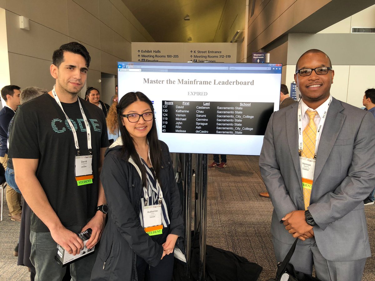 SHAREhq's tweet photo. Any young #mainframe professional will tell you: the biggest barrier preventing college grads from pursuing a career in mainframe is simply awareness. Read a recap of Student Career Day at #SHAREsac and how @MistyMVD is trying to change that: https://t.co/XKw8en2nOy https://t.co/Zm2AljbMQl