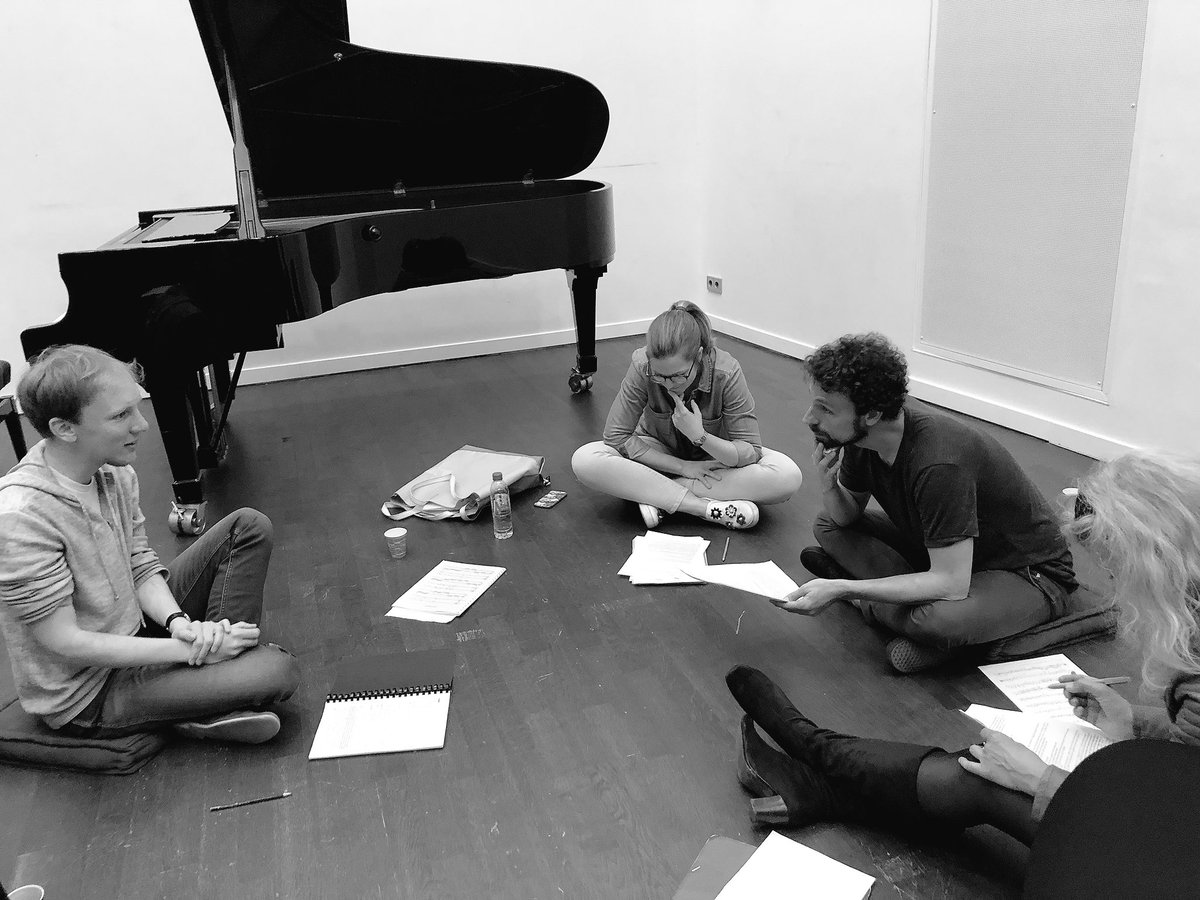 First day of rehearsals for Clara! <a href="/PhilharmonieLux/">Philharmonie Luxembourg</a>