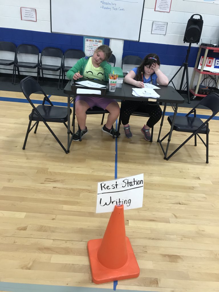 SouthCentralPE's tweet photo. Our elementary students show what they know at their writing station this week by labeling the parts of their tennis racket and applying what they know about our vocabulary word, strike. 🎾 https://t.co/x8TSiCHfm8