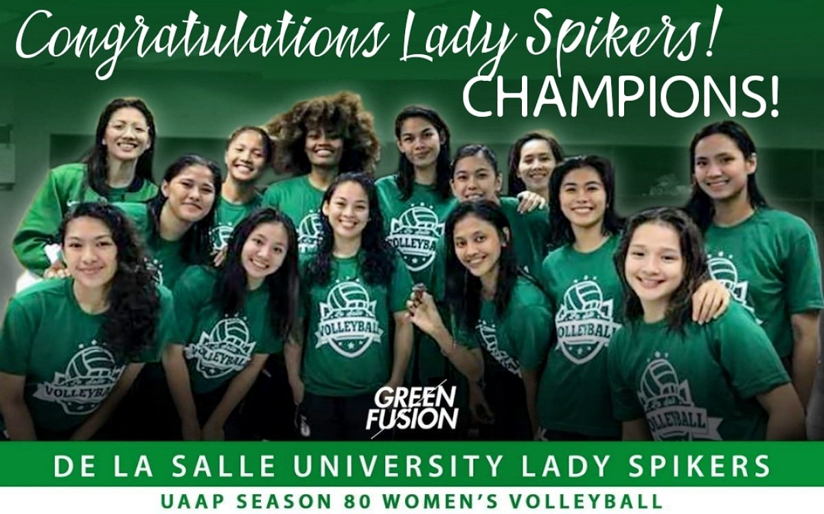 WATCH! #UAAPSeason80Volleyball: DLSU Lady Spikers are Champions anew after sweep of FEU 🏆 [FULL WOMEN’S MATCH] 

S1: bit.ly/2w91PE3
S2: bit.ly/2jnwft3
S3: bit.ly/2JQ0HYb
HIGHLIGHTS: bit.ly/2Ks0cVj