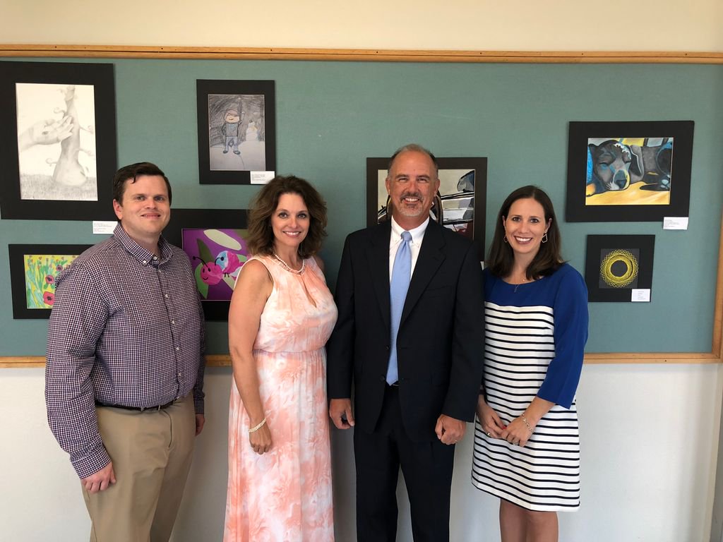 Congratulations to Eric Webb, North Oaks Teacher of the Year! #NOMSPride #BISDShines