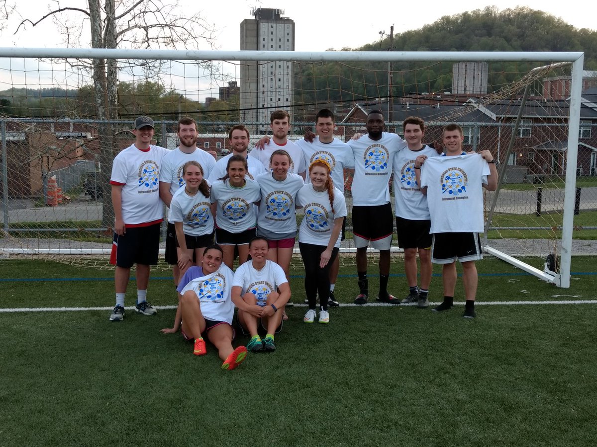 Shout out to Cru Just Messi(ng) Around...champions of the Co-Rec Soccer Tournament with a 3-2 victory v. Header Game Strong.