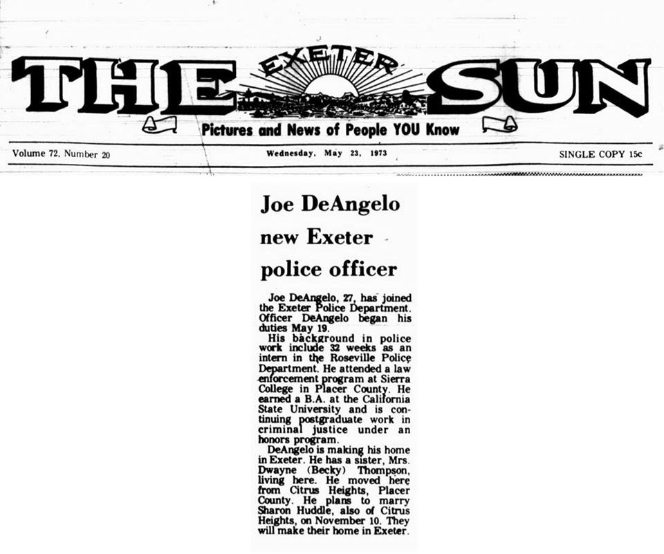 ShelbyCrompton's tweet image. 1970 #GSK Engaged to Auburn Bonnie Jean 
His mother &amp;amp; stepfather Jack Basanko of Auburn 
His father Joseph James DeAngelo SR of Korea 
1973 #GSK Married Sharon Hubble of Citrus Heights
Raising all kinds of HELL Tulare Co #ExeterCA #VisaliaRandsacker
1976 Birth #EastAreaRapist 👹