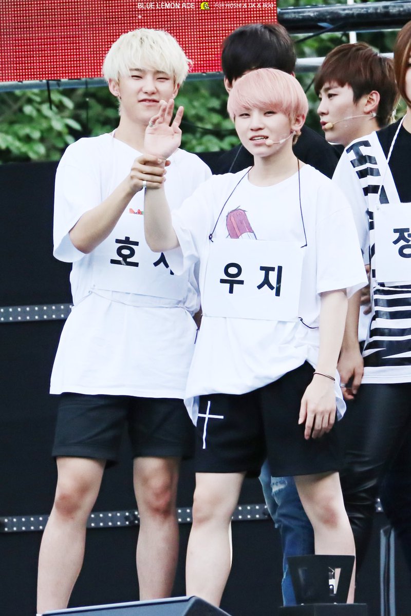 Rehearsal together with soonhoon♡