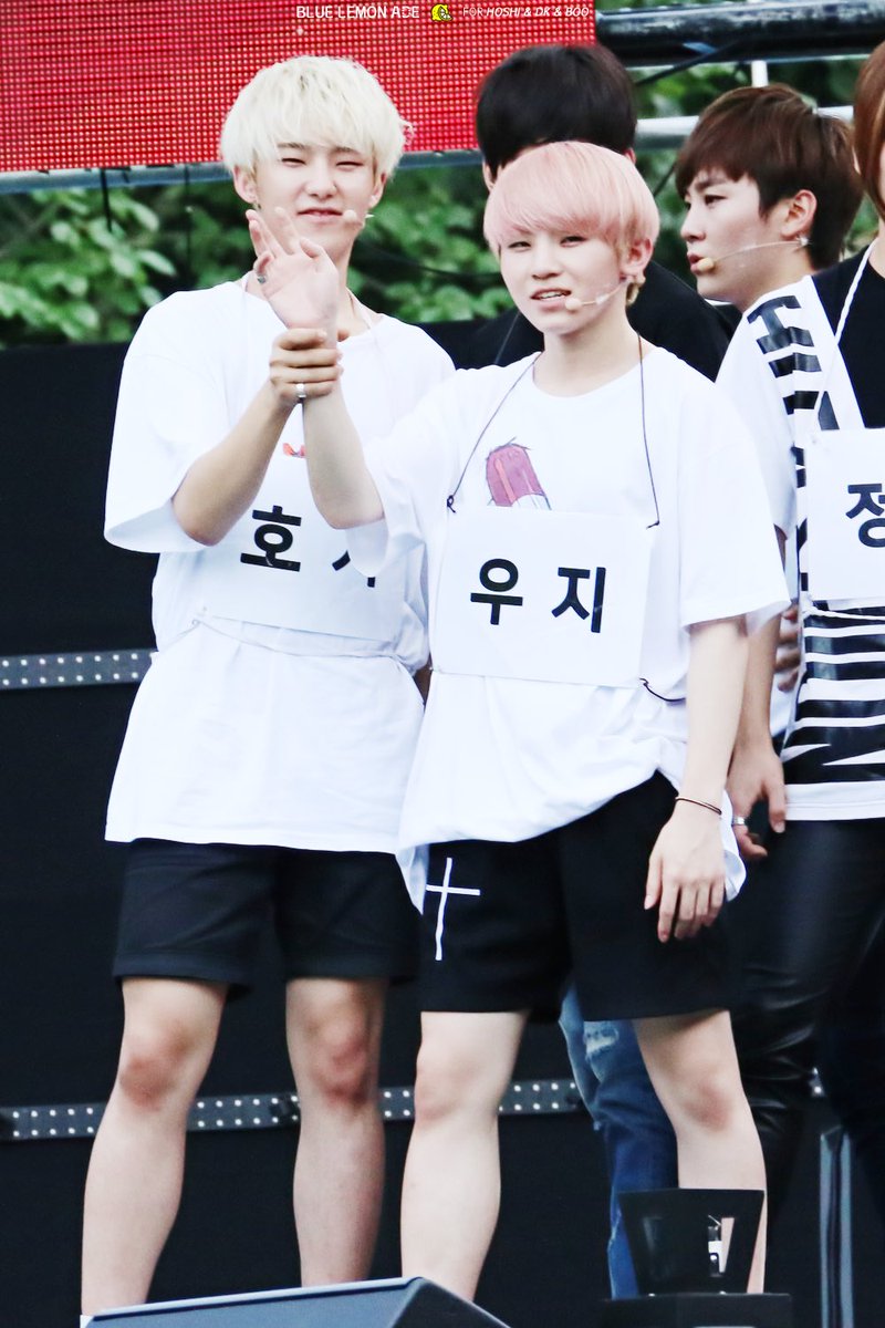 Rehearsal together with soonhoon♡