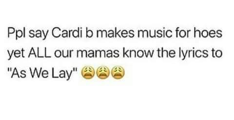 MelaninMarley28's tweet photo. @iamcardib @crispclarke  https://t.co/GBlsqvWc1q