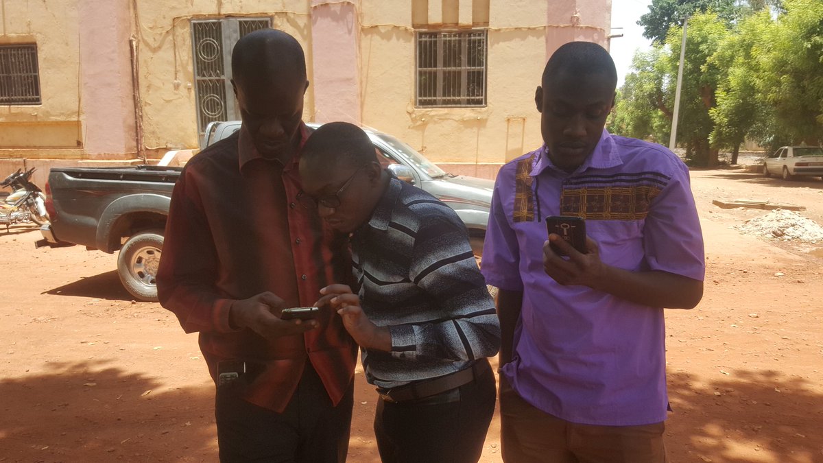 bisangare05's tweet photo. Great training session with #OfficeduNiger on #AkvoFLOW for coming data collect in office area as part of #FAO project on water productivity (WaPOR) https://t.co/Q1l7nK4kFr