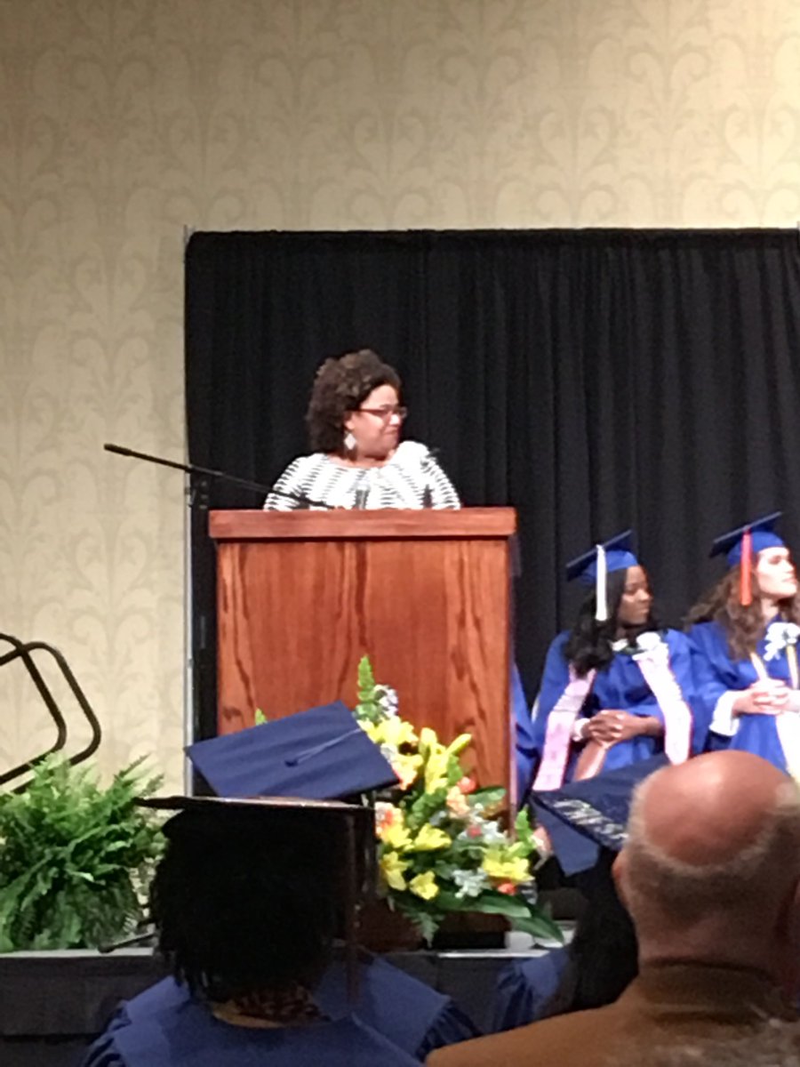 Martina Martin of First Gen Initiatives, Student Services Center of the Division of Student &amp; Academic Life <a href="/universityofky/">University of Kentucky</a>  presenting the Jamal Mashburne Scholarships at the 2018 Harambee Celebration