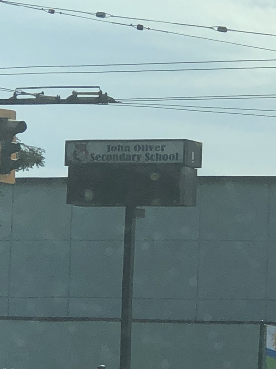 SimplyMorganic's tweet photo. @iamjohnoliver I wish this school was yours.. if you can make a church can you fix a school? https://t.co/ktO4PT8gey