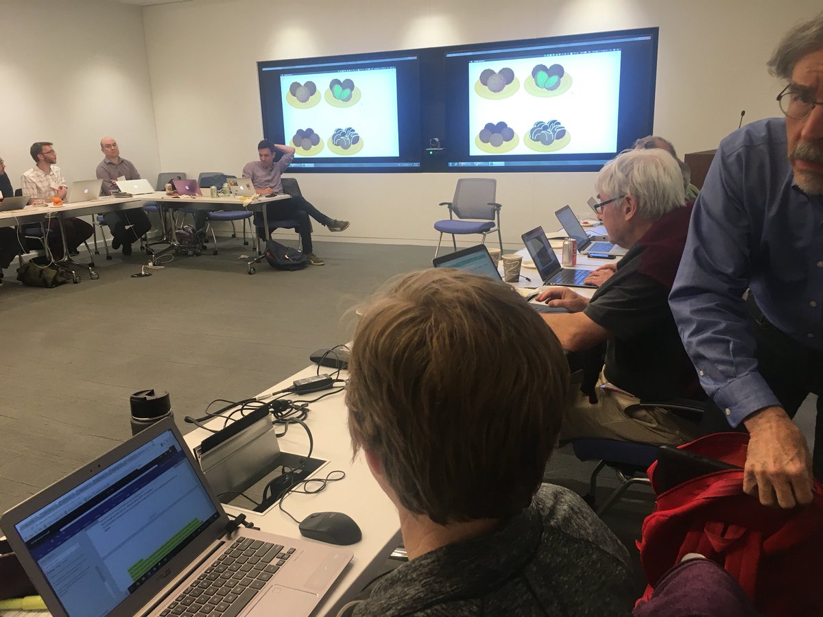 At Unicode Technical Committee meeting: Debating the subtleties of the FALAFEL emoji. Whole or closed? Tahini or no? Three balls or five?