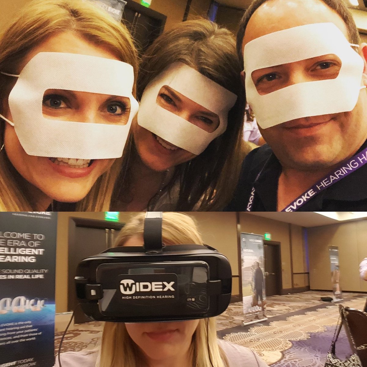 Experiencing #evoke <a href="/widex/">WIDEX</a> hearing aids utilizing #VirtualReality . #EvolveWithEvoke #audpeeps #widex #machinelearning
