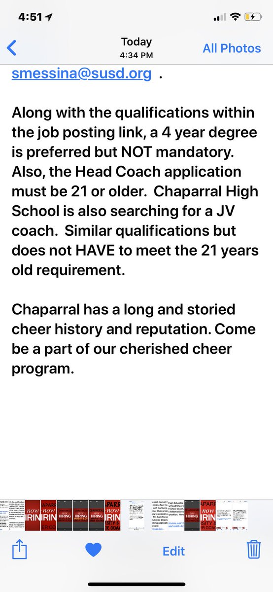 Chaparral Cheer tweet media