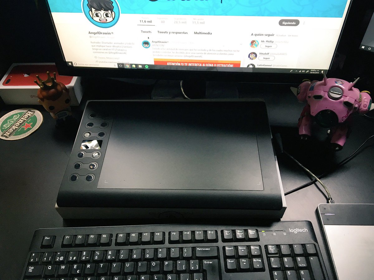 SoyAngelDrawin's tweet image. Se acuerdan de la Tableta de dibujo que me habían patrocinado?, Pues no la ocupo y estoy pensando hacer un concurso, para dársela a alguno de ustedes, si les gustaría háganmelo saber con su RT 🔄😎❤️