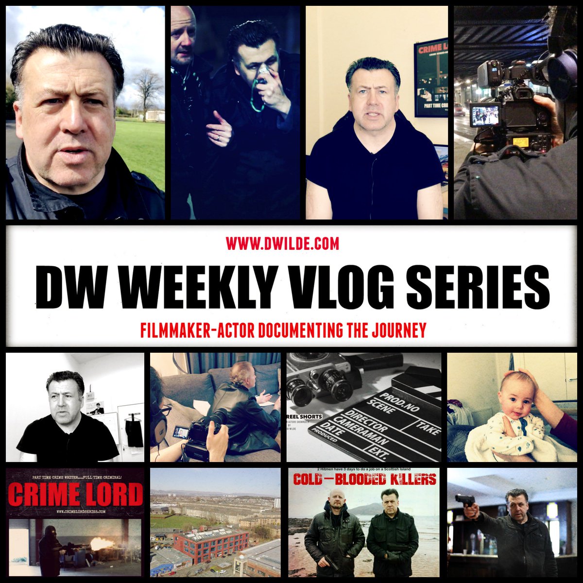 DavidWilde66's tweet photo. #dwweekly EP (3) Coming Sat Previous EP (2) https://t.co/JygBHnfwxR #vlog #filmmakng #filmmaker #actorslife https://t.co/6DEbuJp4tH