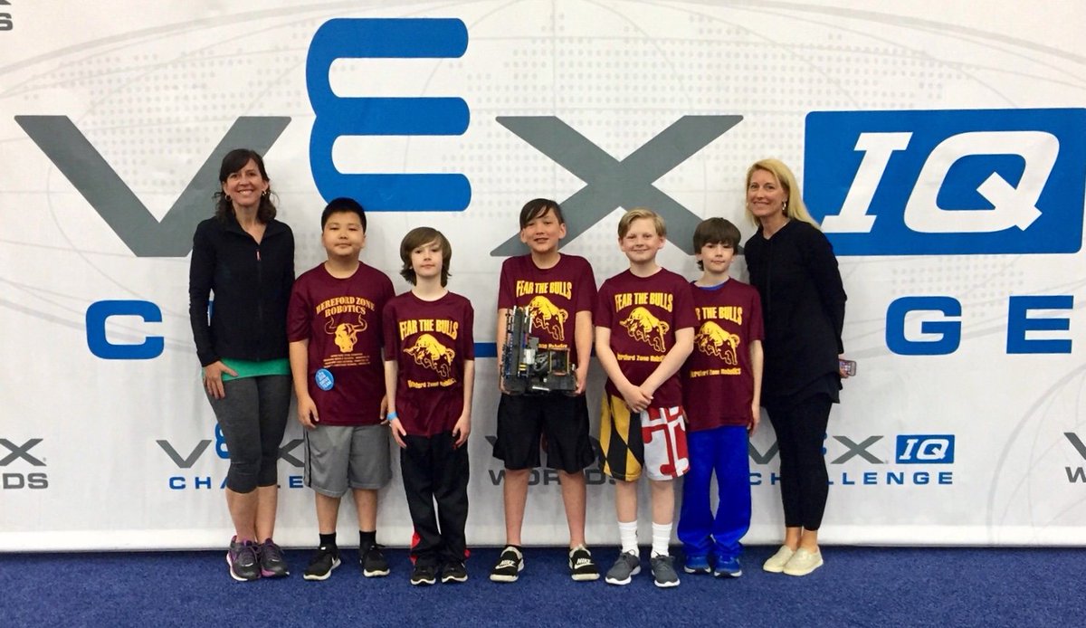 Congratulations to HZR’s Sparks ES Team 9290B. They placed 4th in their Division Finals at the 2018 VEX IQ World Championship in Louisville, Kentucky! #elementaryrobotics #vexRobotics #VEXWorlds2018 <a href="/jillcrowley2/">Jill Crowley</a> @poliverjones <a href="/malvarez3333/">Meredith Alvarez</a> <a href="/BaltCoPS/">Baltimore County Public Schools</a> <a href="/JaneLichter/">Jane Lichter</a>