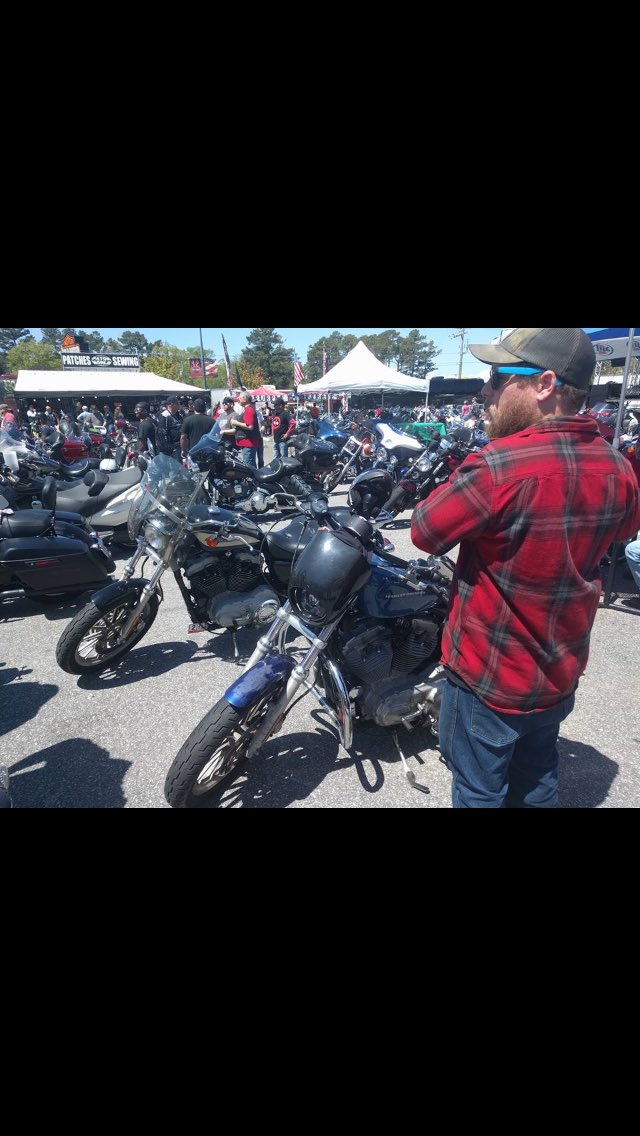 TopherRVA's tweet photo. #obxbikeweek #HarleyDavidson #longboardsobx https://t.co/CNmrT2bEXM