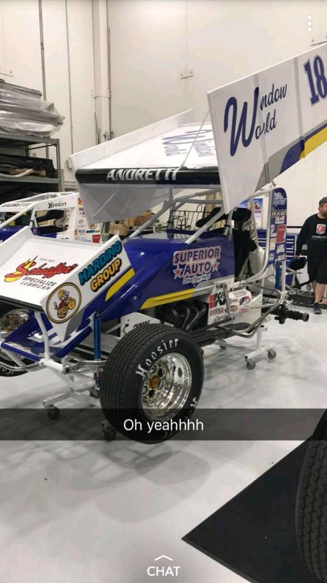 FremontSpeedway's tweet photo. Jarrett Andretti will make his winged 410 debut with us during #OpenWheelShootout!! https://t.co/7ajLz9bO8d