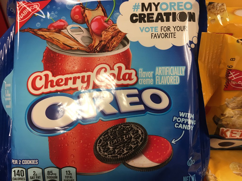 LineOreo's tweet image. CherryCola! I’m out of control!
