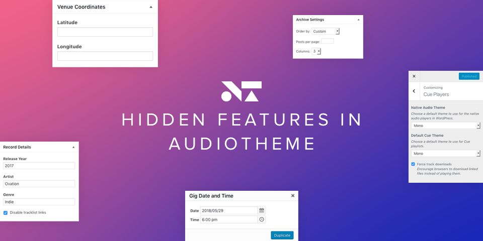 AudioTheme's tweet image. Are You Taking Advantage of These “Hidden” Features in AudioTheme? buff.ly/2rdpSNn