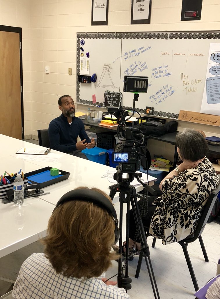 TabithaBOdom's tweet photo. Excited to have our Ts working with Jackie Walsh! Our Ss were rockstars today. I’m so proud of the work our Ts and Ss have done with questioning this year! @Question2Think #mcslearn #lmslions https://t.co/lFFCECUcLo