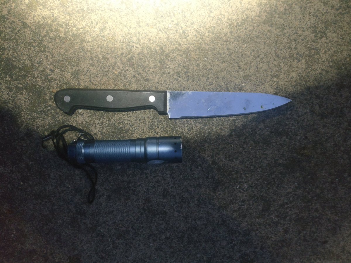 ealingMPS's tweet photo. #ASBTeam find another knife while on patrol. #allwayslooking https://t.co/i6Q9afSocM