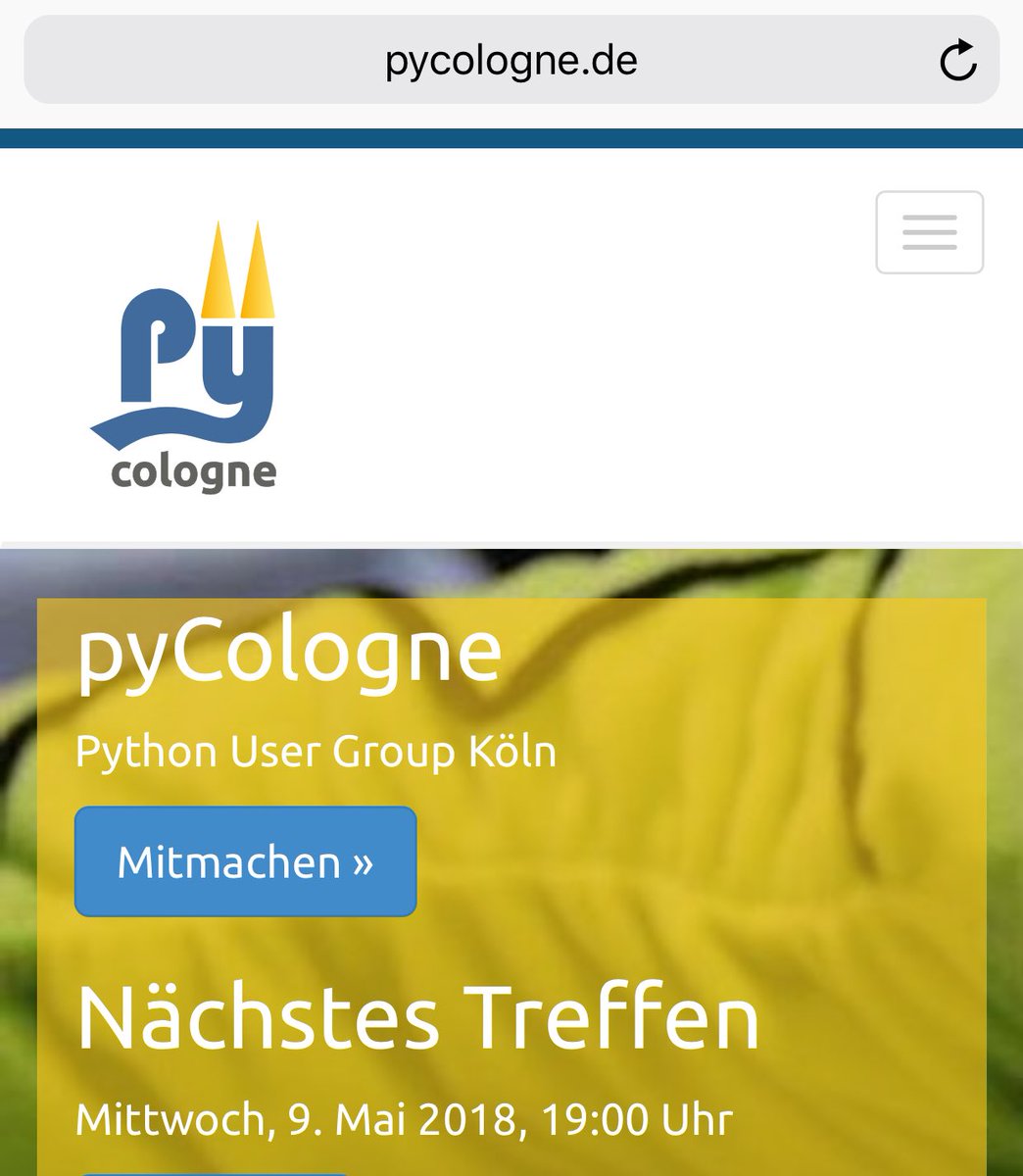 pycologne's tweet photo. Treffen der #Python #UserGroup #Köln am Mittwoch 9. Mai ab 19 h im #ChaosComputerClub #Cologne, Plenarsaal #C4 @ccc_koeln #pycologne:
Heliosstr. 6a, Köln #RSVP.
https://t.co/Qps8iQGrgx https://t.co/ug8DZmfg5l
